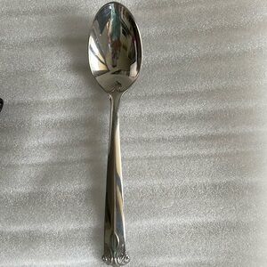 Christian Dior Fleur De Lys Soup Spoon New in Wrapper - Rare Find